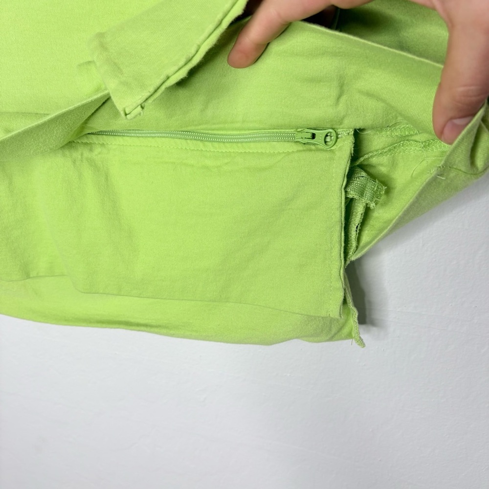 Ambush Neon Green Utility Waist Pocket T Shirt Small AW19 Japan - Picture 6 of 11